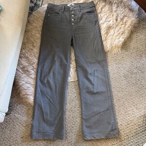 PAIGE Leenah High Rise Gray Jeans